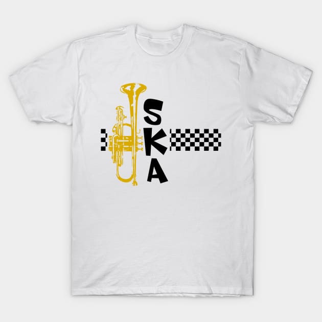 Ska Trumpet T-Shirt by VinagreShop